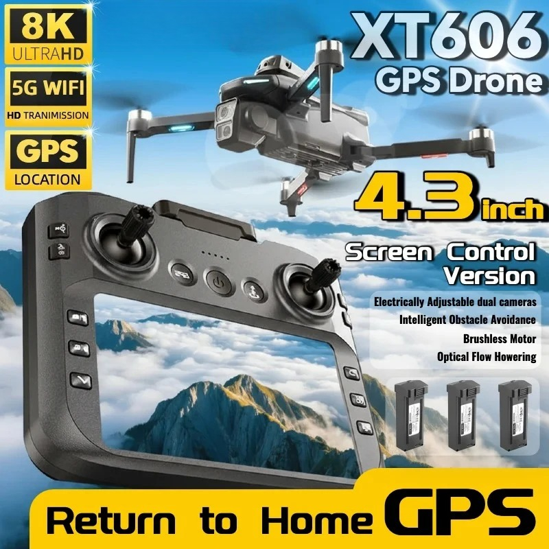 Drone Surveying - Best Deal XT606 MAX Drone GPS