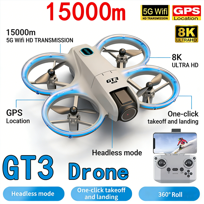 New GT3 MAX Drone 8K HD Aerial - đánh giá và giá Drone Video Production