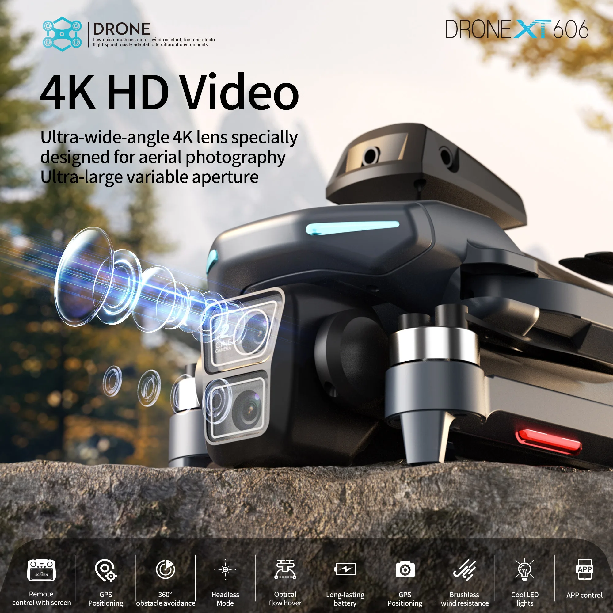 Original XT606 Drone Professio - đánh giá và giá Drone Photogrammetry