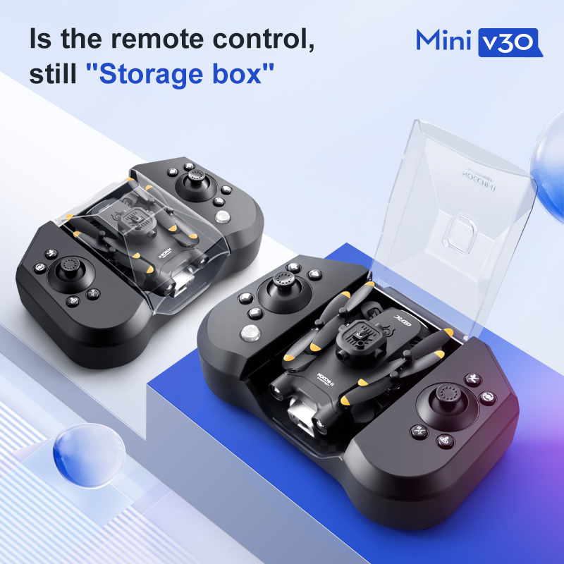 Mini V30 WiFi FPV Drone With 4 - đánh giá và giá Drone Lidar