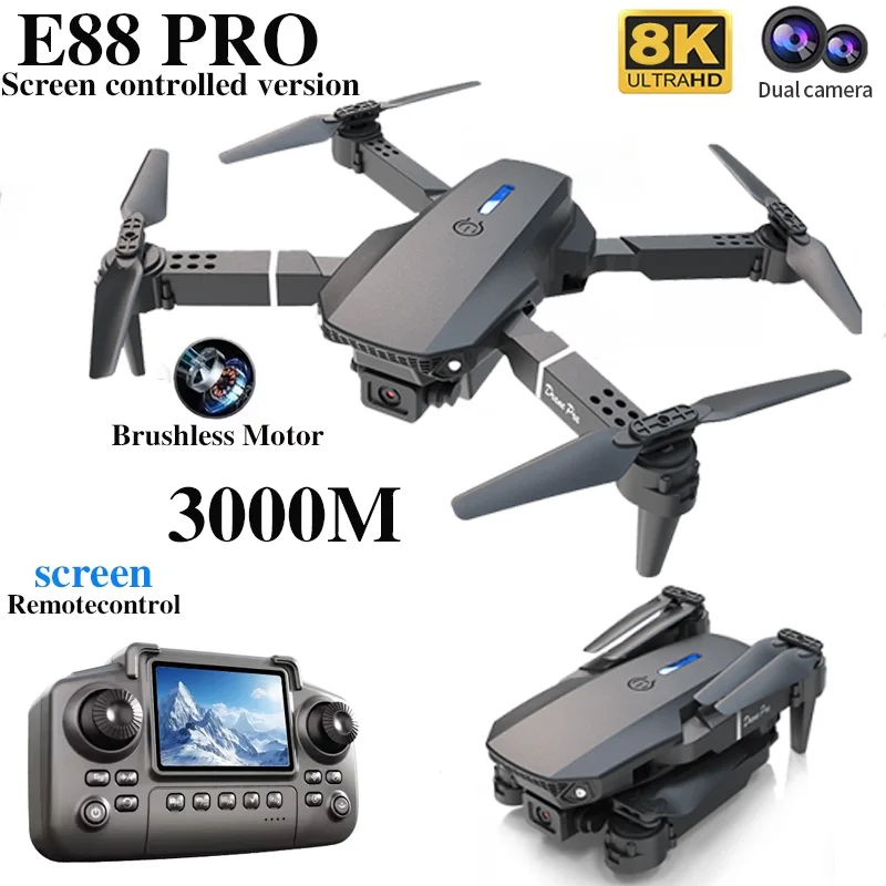 Professional E88 PRO Drone wit - đánh giá và giá Drone Photogrammetry