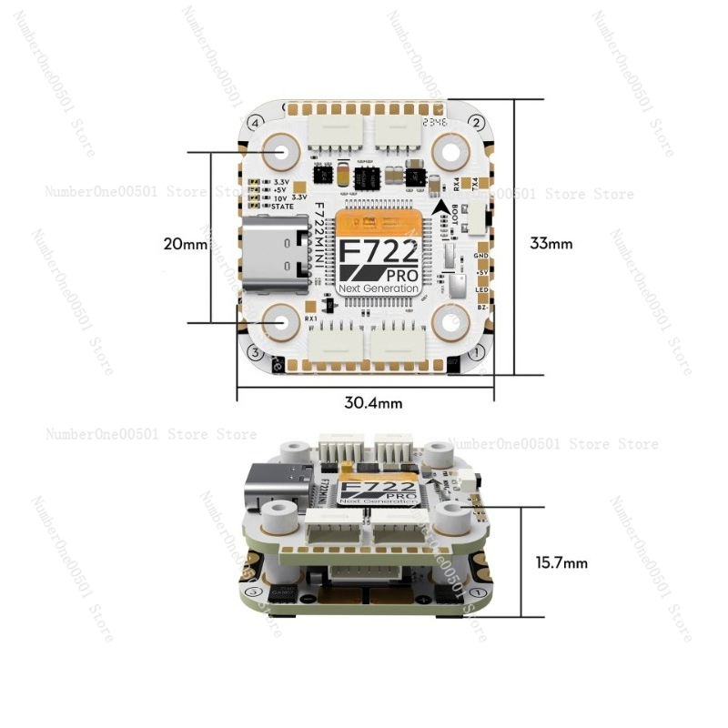 GOKU F722 PRO V2 MPU6000 Fligh - đánh giá và giá Betaflight Fc F7