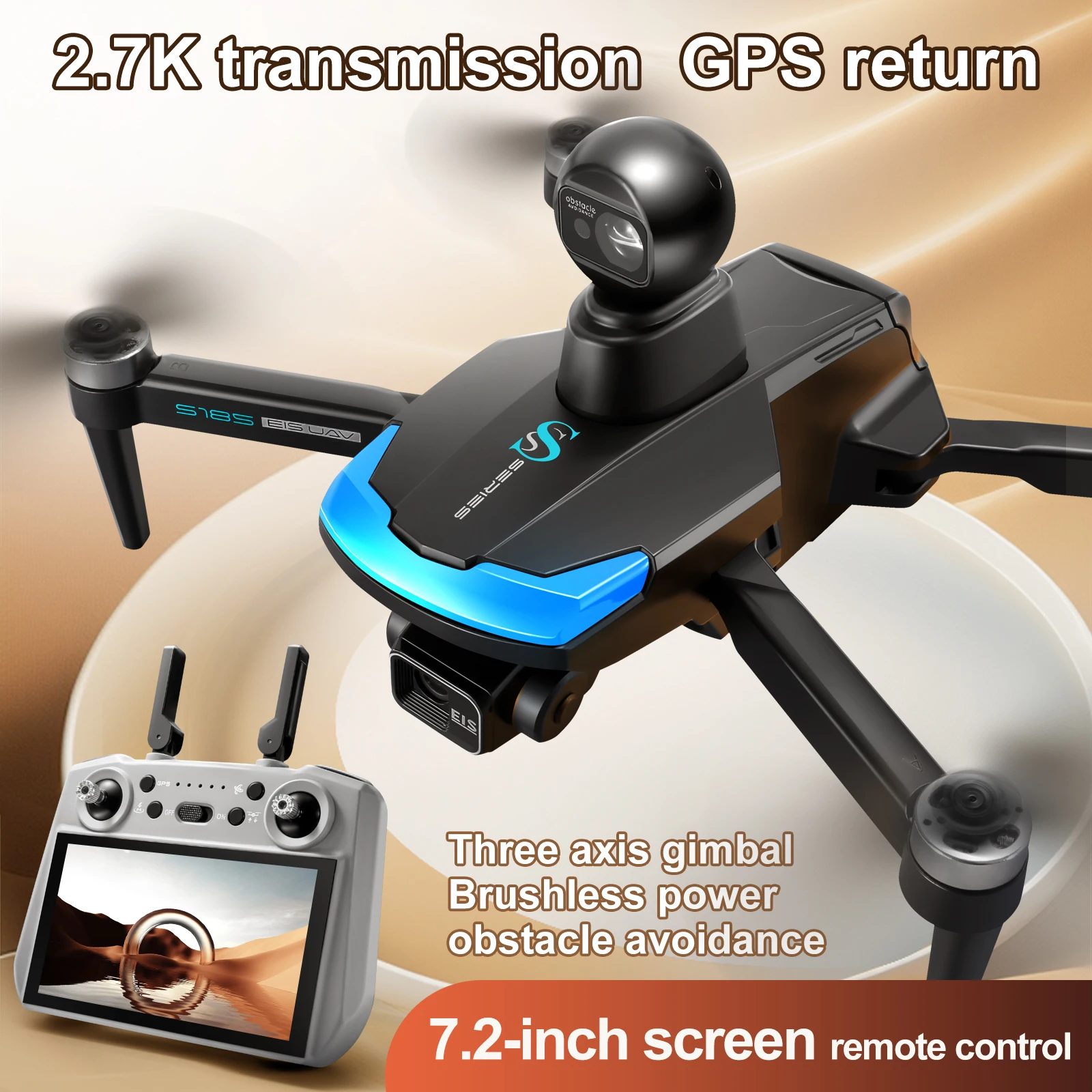 S185 Professional Drone 2.7K H - đánh giá và giá Drone Surveying