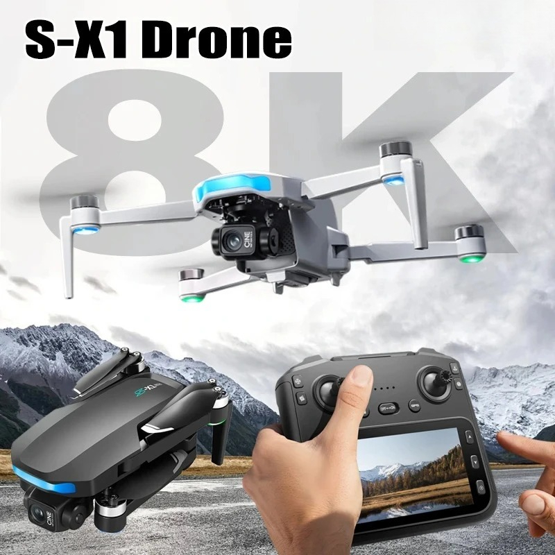 Original S-X1 Drone 8K HD Prof - đánh giá và giá Drone Surveying