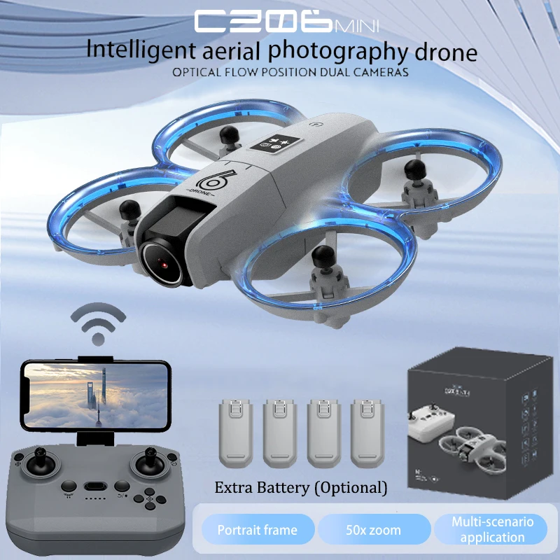 CZ06 Mini RC Quadcopter Drone  - đánh giá và giá Drone Lidar