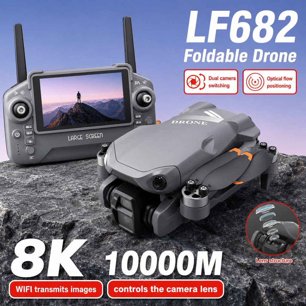 Aerial Photo LF682 Drone 8K HD - đánh giá và giá Drone Video Production