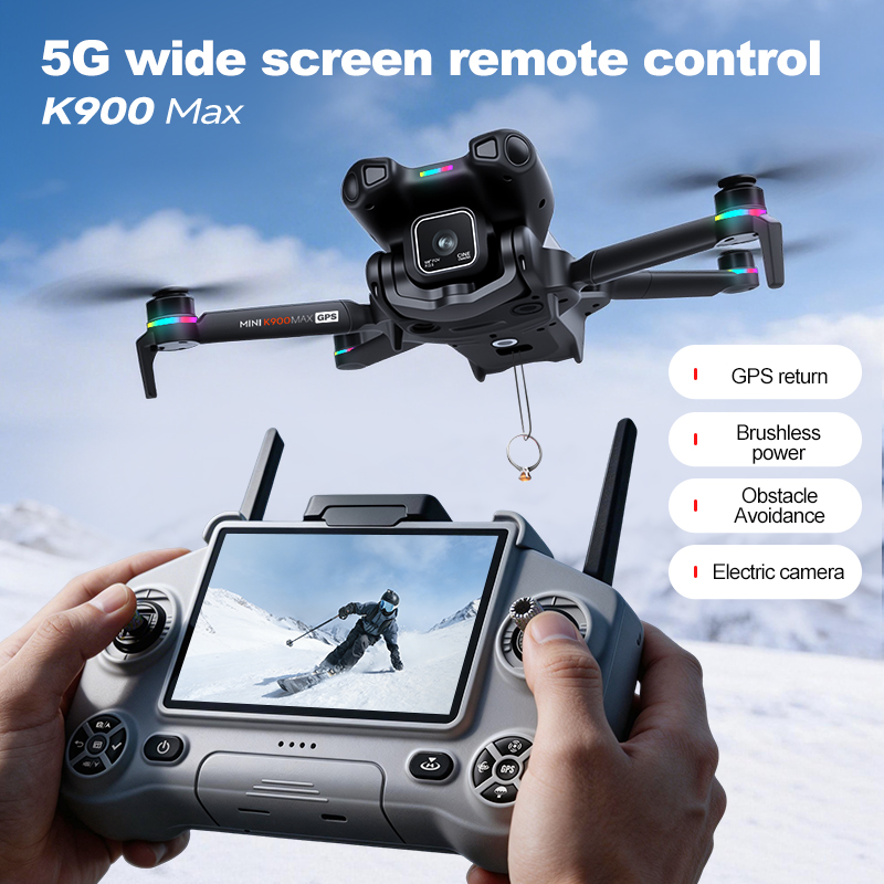 New K900 MAX GPS Drone with 4K - đánh giá và giá Drone Photogrammetry