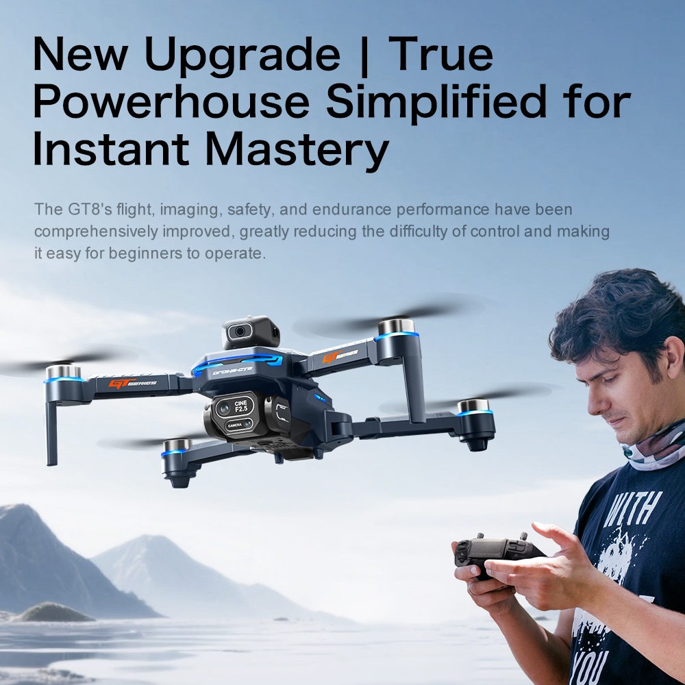 Original GT8 drone 8K HD dual  - đánh giá và giá Drone Photogrammetry