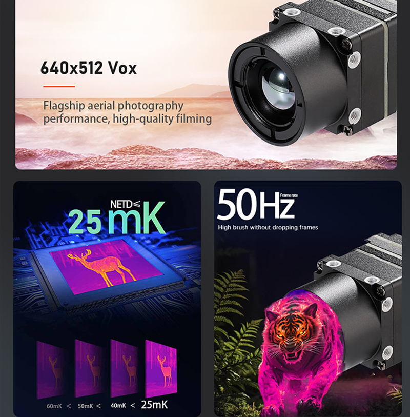 New Arrival 640x512 FPV Drone  - đánh giá và giá Drone Thermal Imaging